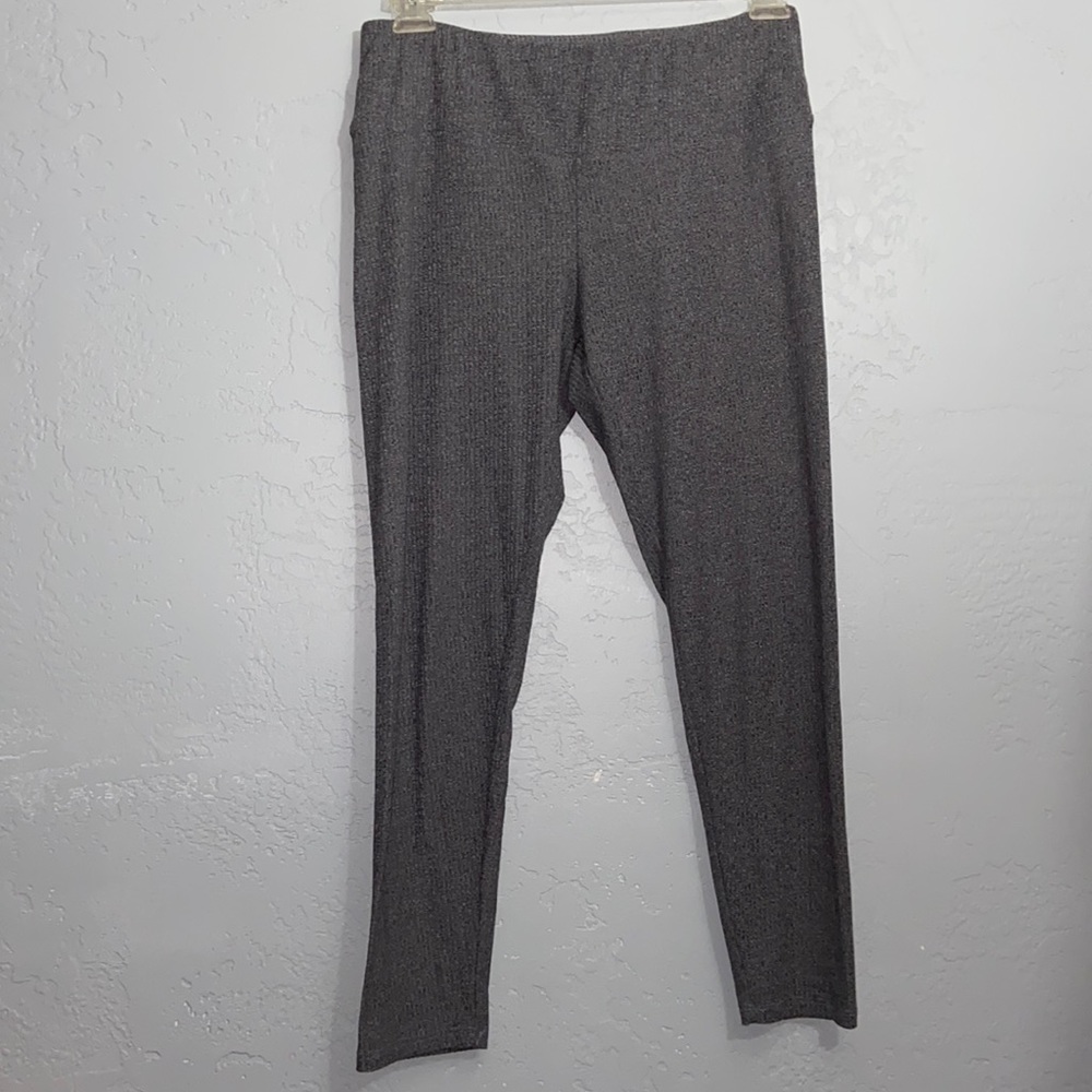 No Comment NY-LA Gray Leggings Size XL